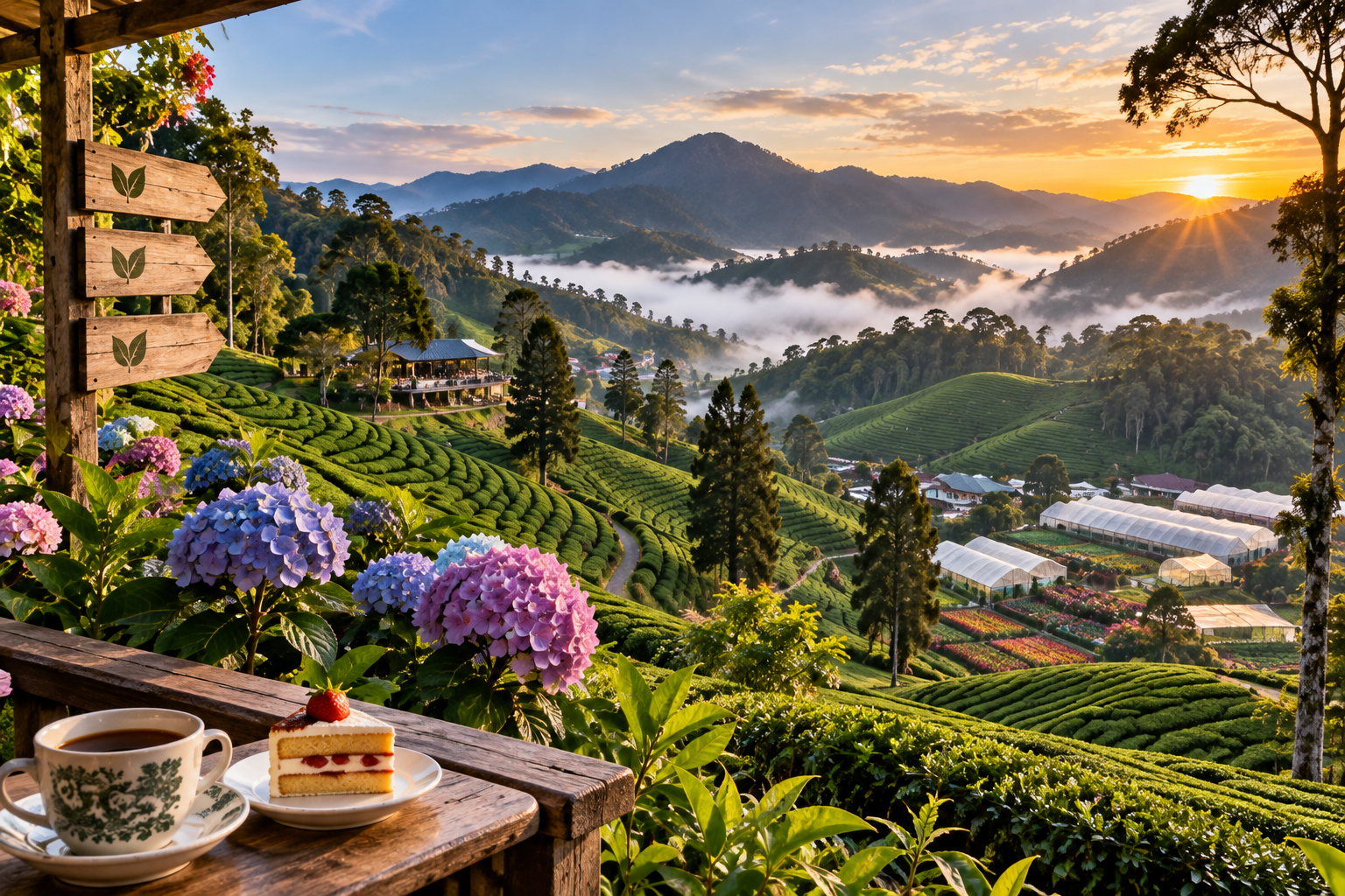Cameron Highlands Malaysia nature tea plantation day tour