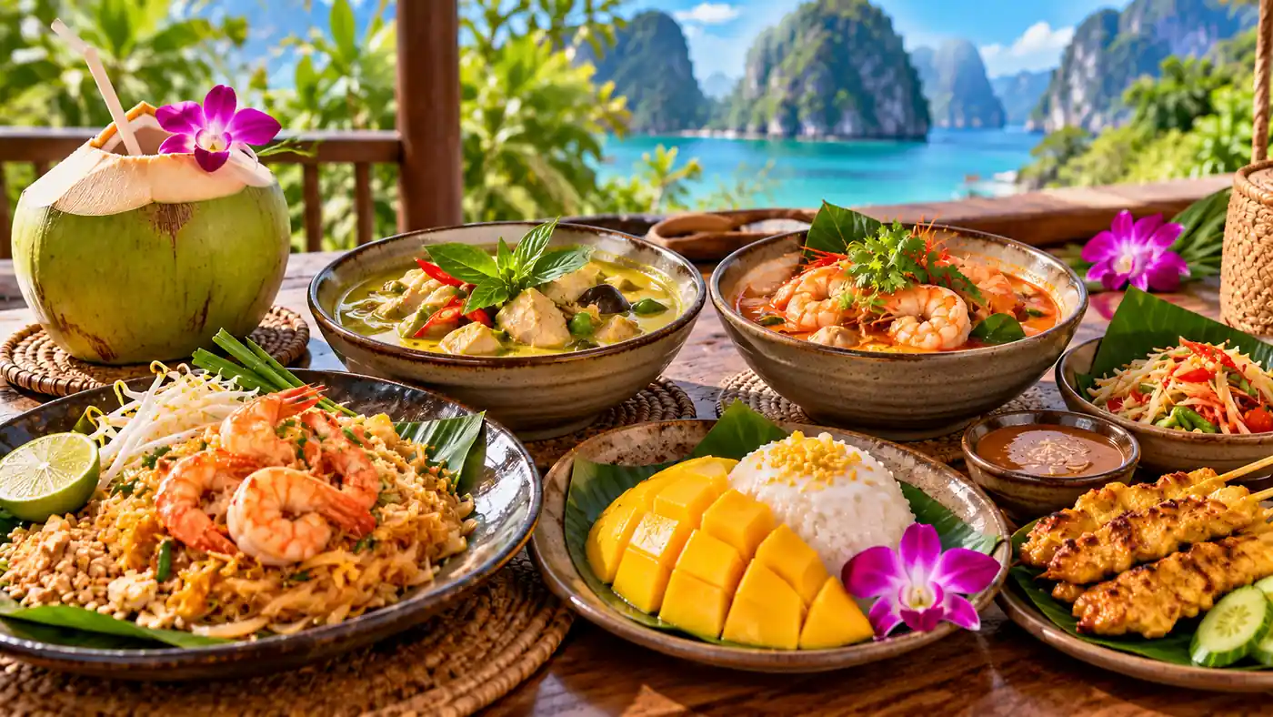 Thai food and travel spending in Thailand